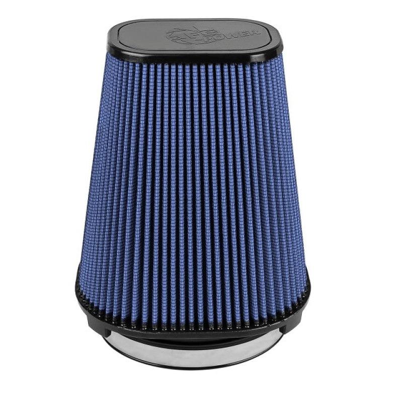 aFe (7-1/2x5-1/2)in F x (9x7)in B x (5-3/4x3-3/4)in T x 10in H Magnum FLOW Pro 5R Air Filter-SR1 Performance