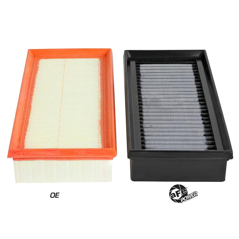 aFe Magnum FLOW Pro DRY S OE Replacement Filter 15-19 Mercedes C63 AMG 4.0L TT (Pair)-SR1 Performance