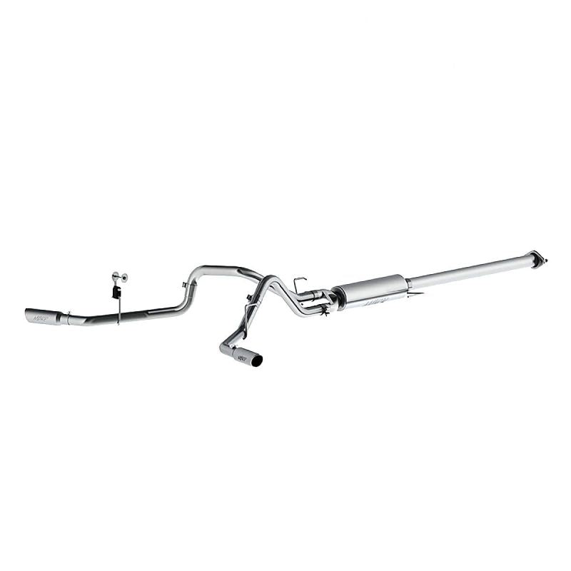 MBRP 2015 Ford F-150 2.7L / 3.5L EcoBoost 2.5in Cat Back Dual Side Split Alum Exhaust System-SR1 Performance