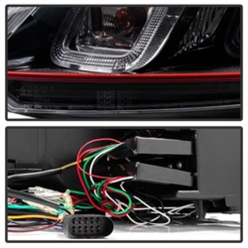 Spyder Volkswagen Golf / GTI 10-13 Version 3 Projector Headlights - Black PRO-YD-VG10V3R-DRL-BK-SR1 Performance