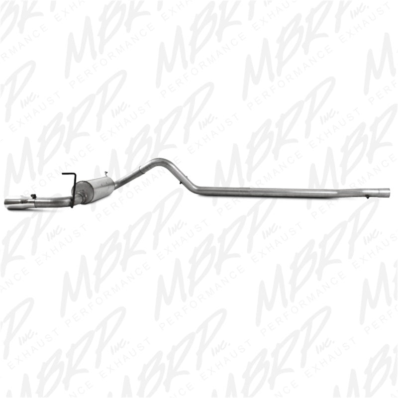 MBRP 2007-2009 Jeep Wrangler 4dr 3.8L V6 Cat Back Single-SR1 Performance