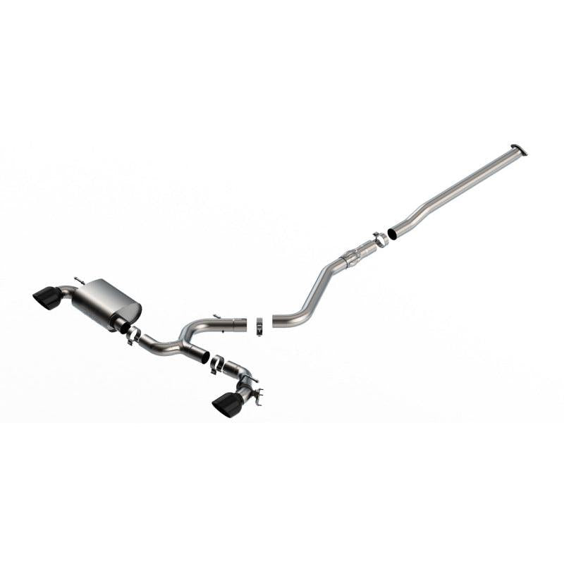Borla 22-23 Hyundai Kona N 2.0L 4 CYL. Turbo AT/MT ATAK Catback Exhaust Black Chrome-SR1 Performance