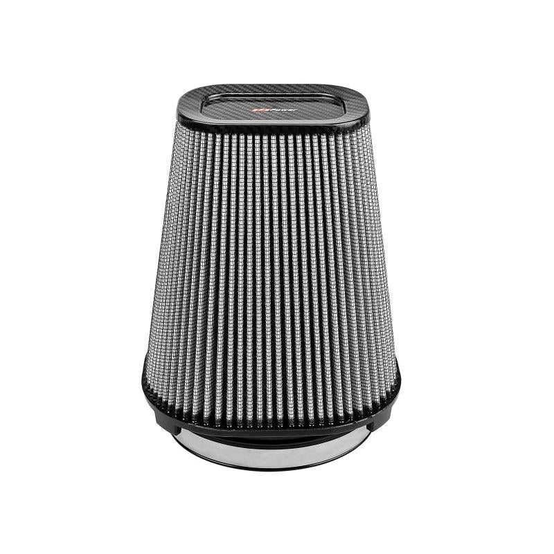 aFe MagnumFLOW Pro Dry S Air Filter (7.5x5.5in) F x (9x7in) B x (5.75x3.75in) T (Carbon) x 10in H-SR1 Performance