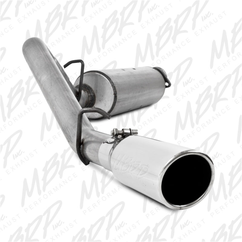 MBRP 2000-2006 Jeep Wrangler (JK) Inline-4 2.5L Inline-6 4.0L Cat Back Single Side-SR1 Performance