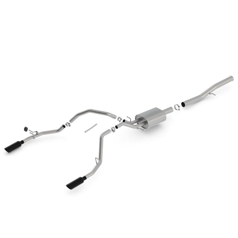 Borla 14-8 Chevrolet Silverado 1500 6.2L V8 AT/MT Extended Cab Standard Bed S-Type Exhaust-SR1 Performance
