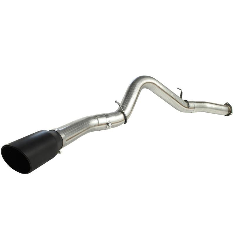 aFe MACHForce XP Exhaust 5in DPF-Black, GM Diesel Trucks 07.5-10 V8-6.6L 9(td) LMM-SR1 Performance