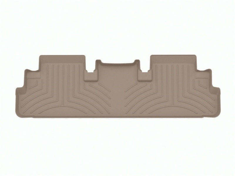 WeatherTech 22-24 Infiniti QX60 Rear FloorLiner HP - Tan | Custom Fit, Durable Rubber-Like Material