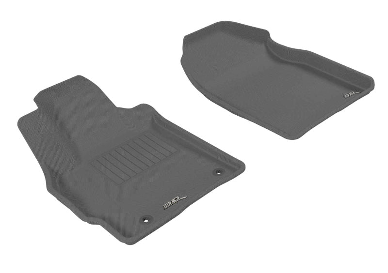 3D MAXpider 2007-2012 Mazda CX-7 Kagu 1st Row Floormat - Gray-SR1 Performance