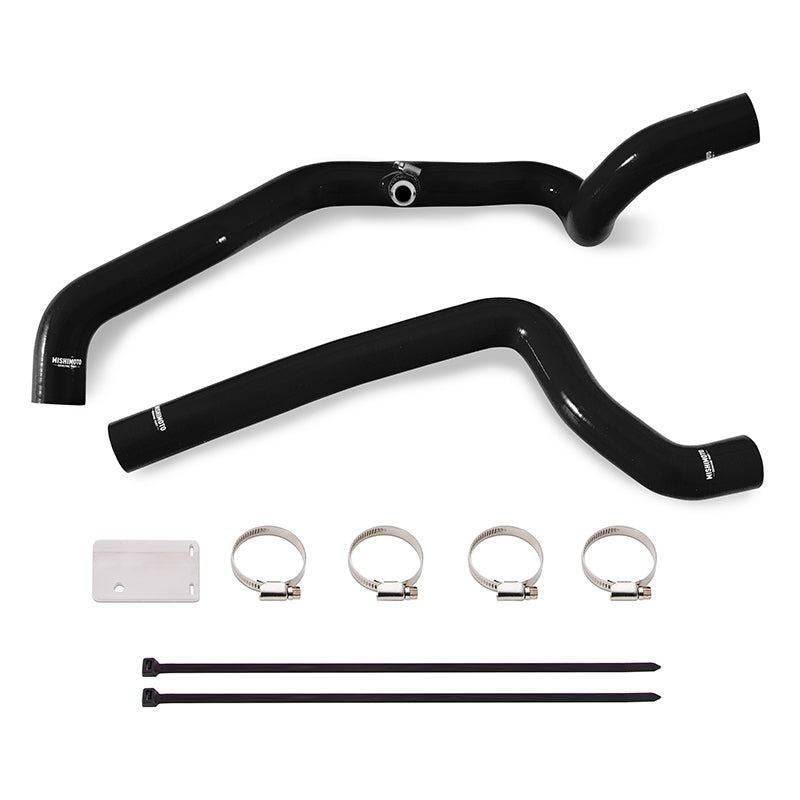 Mishimoto 18+ Jeep Wrangler JL 2.0L Black Silicone Radiator Coolant Hose Kit-SR1 Performance