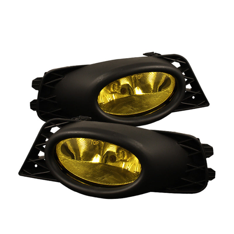 Spyder Honda Civic 09-11 4Dr OEM Fog Lights W/Switch- Yellow FL-CL-HC09-4D-Y-SR1 Performance