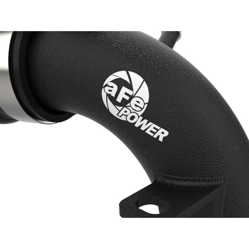 aFe 21-22 Ford Bronco V6-2.7Ltt BladeRunner 2.75in Alum Cold Charge Pipe - Black-SR1 Performance