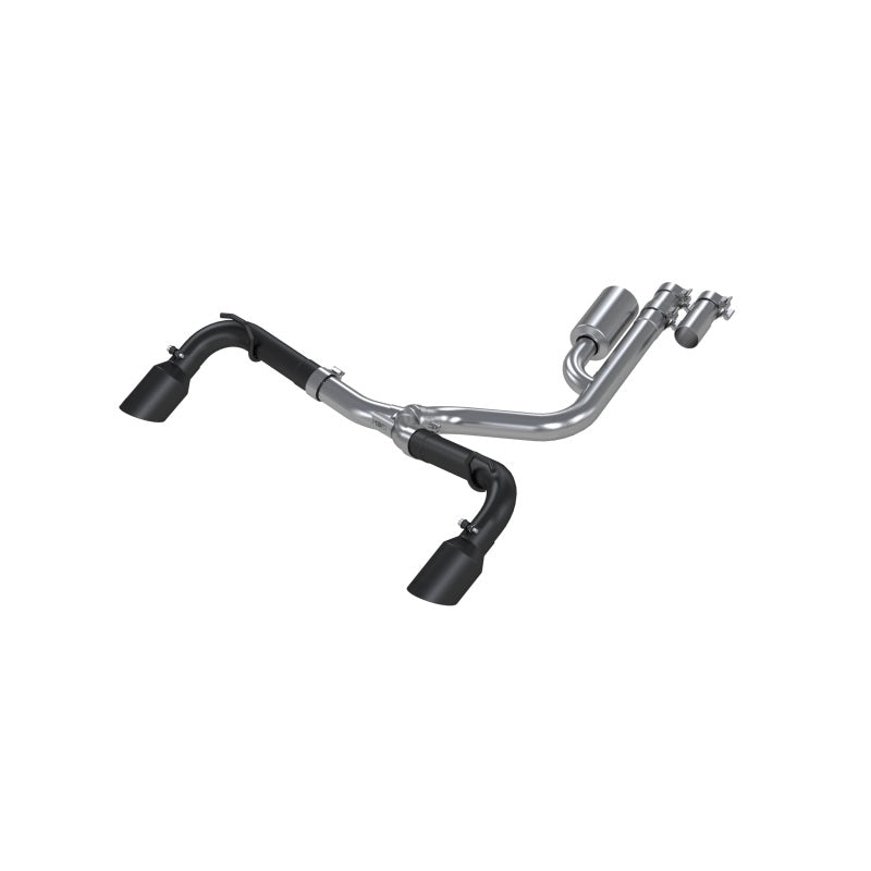 MBRP 2021+ Ford Bronco Sport (1.5L / 2.0L EcoBoost) 2.5in Res-Back Exhaust - Dual Rear - Black-SR1 Performance