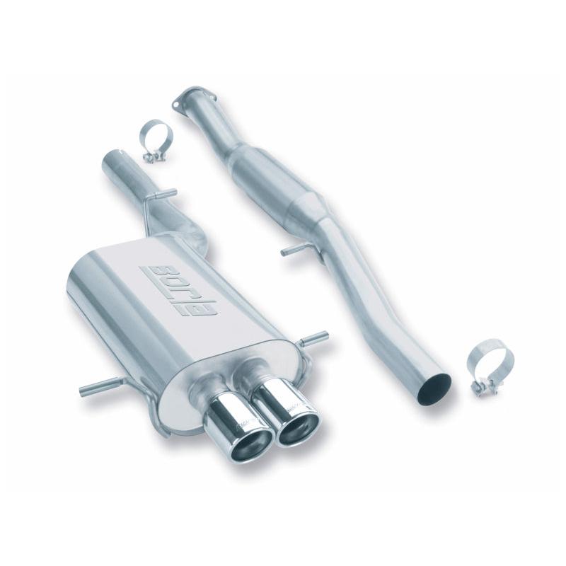 Borla 02-07 WRX Twin Tip Hush Catback Exhaust-SR1 Performance