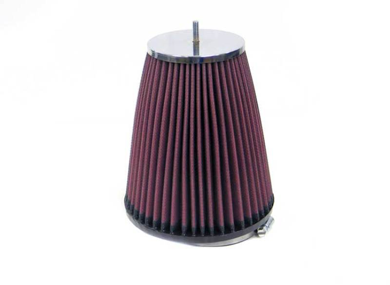K&N Universal Chrome Filter 3.25 inch FLG / 5.75 inch Bottom / 3.5 inch Top / 6 5/8 inch Height-SR1 Performance
