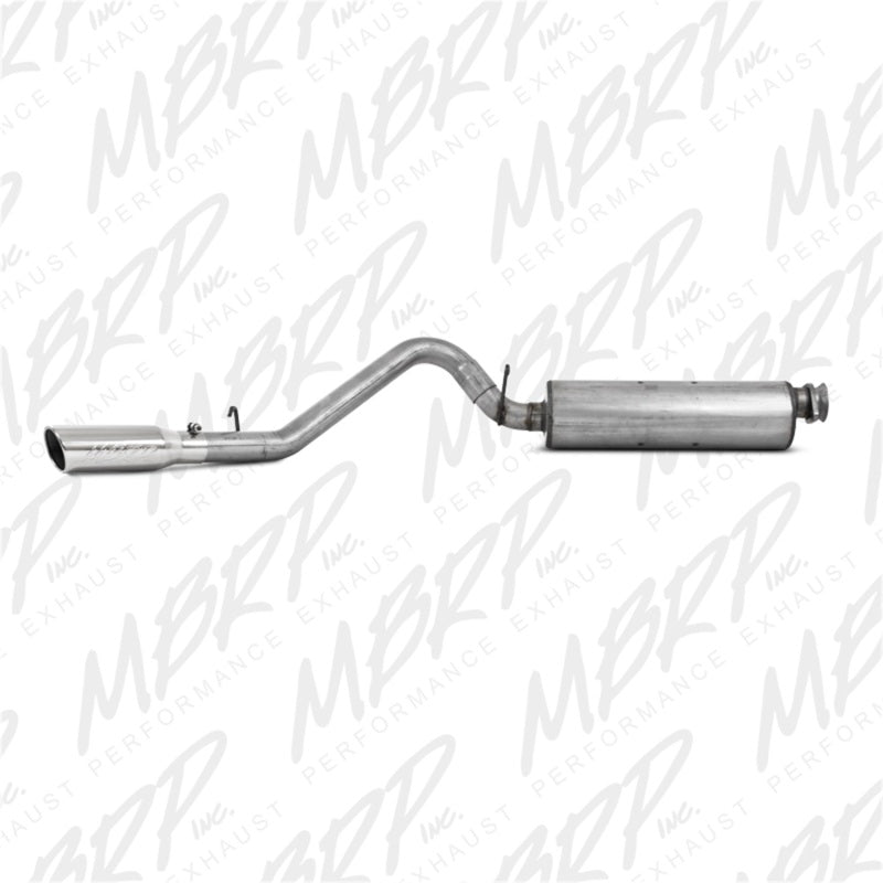 MBRP 2000-2006 Jeep Wrangler (JK) Inline-4 2.5L Inline-6 4.0L Cat Back Single Side-SR1 Performance