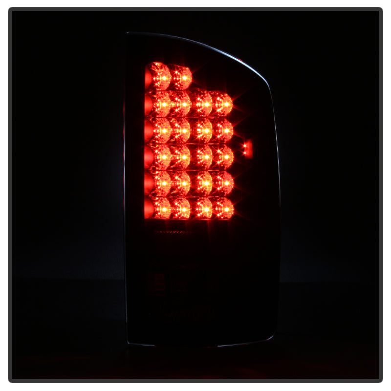 Spyder Dodge Ram 02-06 1500/Ram 2500/3500 03-06 LED Tail Light Black ALT-YD-DRAM02-LED-BK-SR1 Performance