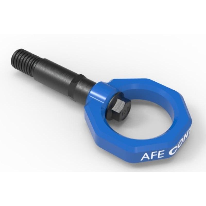 aFe Control Rear Tow Hook Blue 20-21 Toyota GR Supra (A90)-SR1 Performance