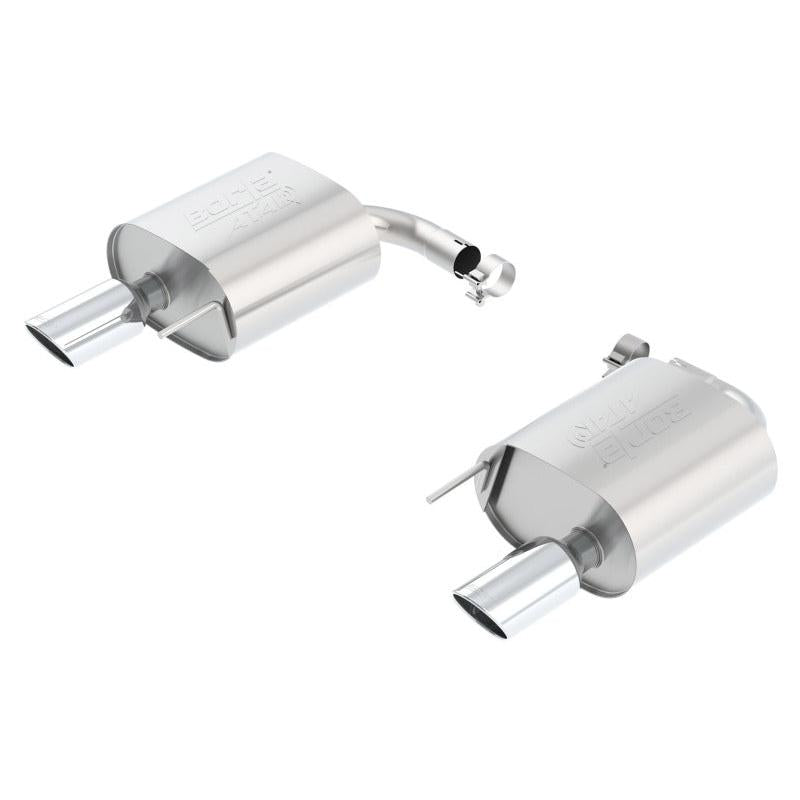 Borla Atak Rear Section 15-17 Ford Mustang 2.3L EcoBoost MT/AT 2.25in pipe 4in tip-SR1 Performance