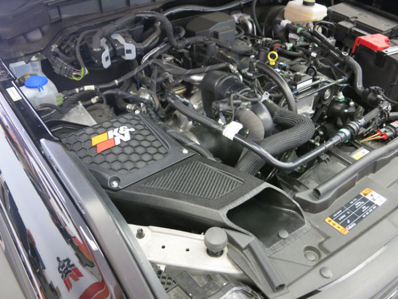 K&N 2021+ Ford Bronco VL4-2.3L F/I Aircharger Performance Intake-SR1 Performance