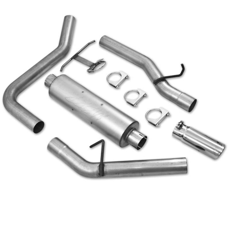 MBRP 08-12 Ford F-250/F-350 5.4L V8/6.8L V10/6.2L V8 CC-SB/EC-LB 3in Cat Back Single Side Exit Alum-SR1 Performance