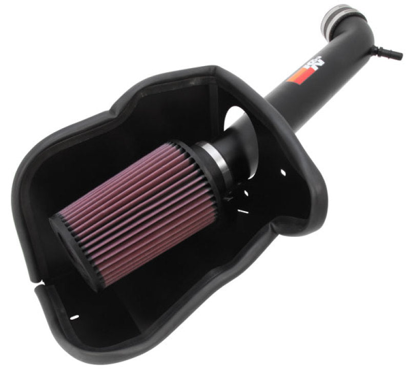 K&N 10-11 Ford Crown Victoria 4.6L V8 / Mercury Grand Marquis 4.6L V8 Black Typhoon Cold Air Intake-SR1 Performance