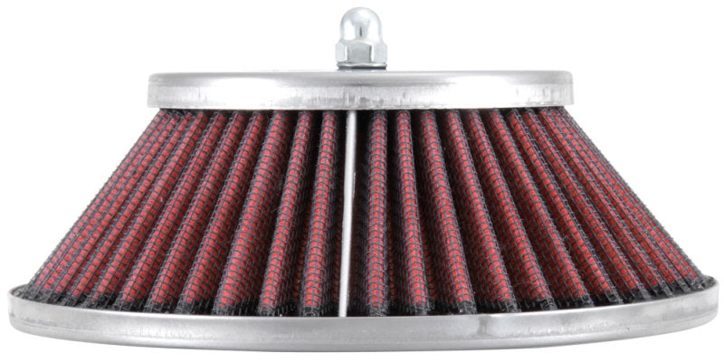 K&N Custom Racing Assembly - Round Tapered - Red 1.375in Neck Flange - 2.25in Over Height-SR1 Performance