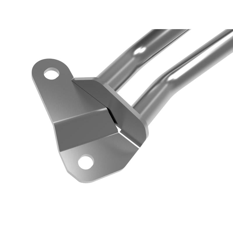 aFe CONTROL 20-22 Ford Explorer L4 2.3L (t) Tubular Steel Front Suspension Strut Brace Gunmetal Gray-SR1 Performance