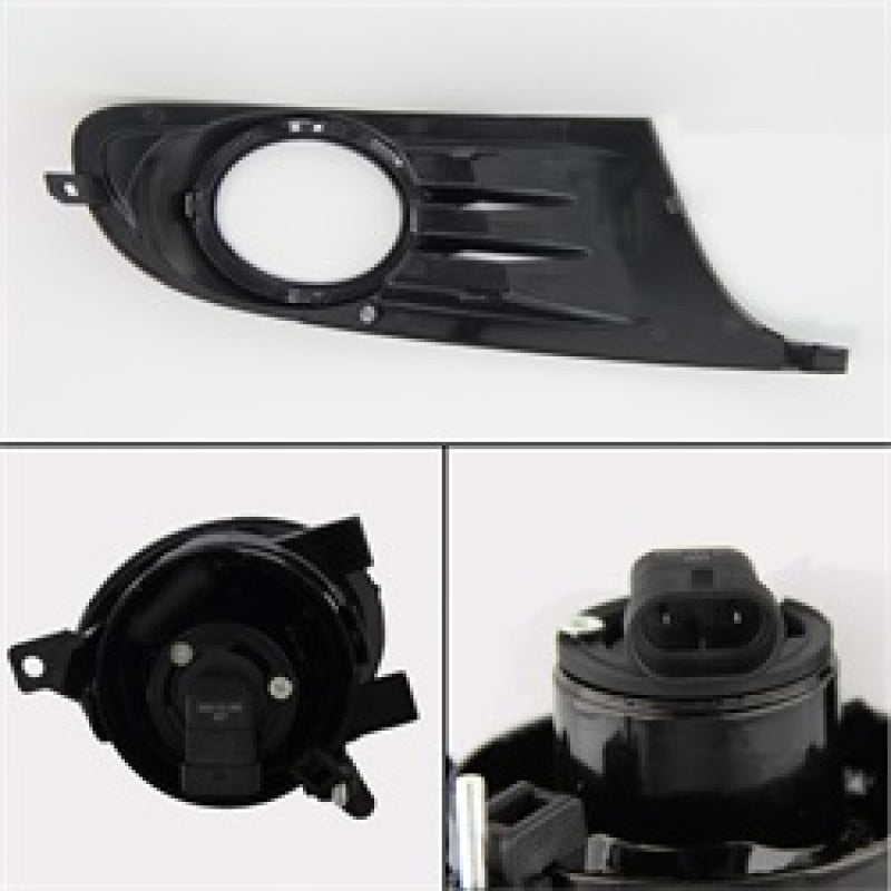 Spyder Volkswagen Golf TDI TSI OEM Style Fog Lights w/Switch Clear FL-VG2010-C-SR1 Performance