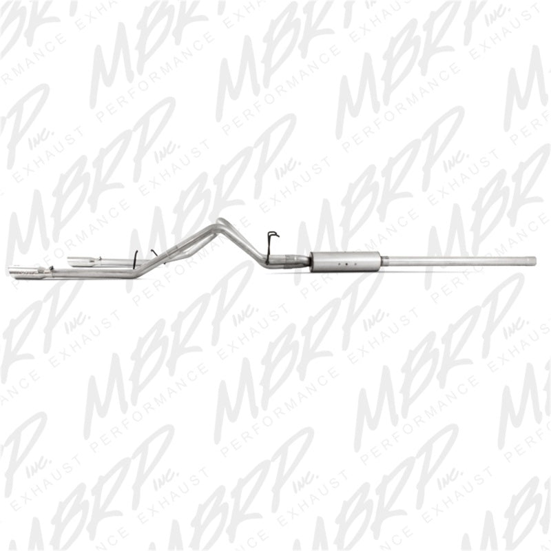 MBRP 2006-2008 Dodge Ram Hemi 1500 5.7L SC/CC-SB Cat Back Dual Split Rear-SR1 Performance