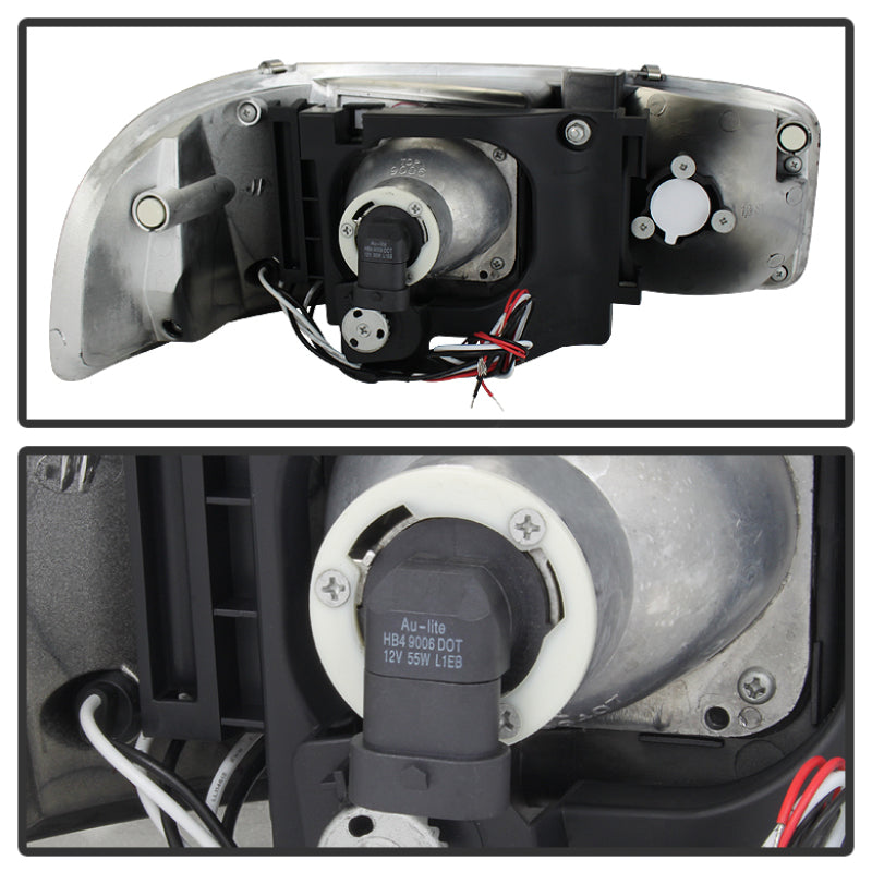Spyder GMC Sierra 1500/2500/3500 99-06 Projector Headlights LED Halo LED Chrome PRO-YD-CDE00-HL-C-SR1 Performance