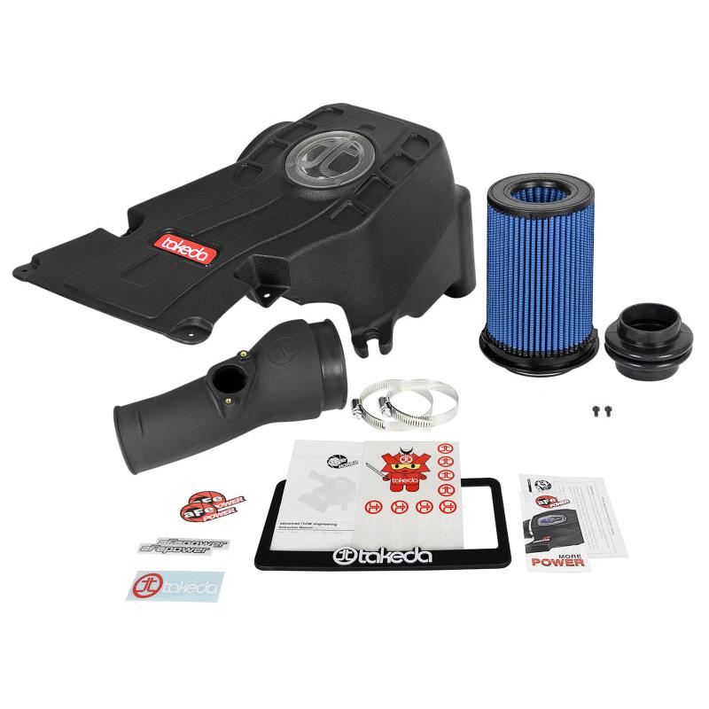aFe Takeda Momentum Pro 5R Cold Air Intake System 2018 Honda Accord I4 1.5L (t)-SR1 Performance