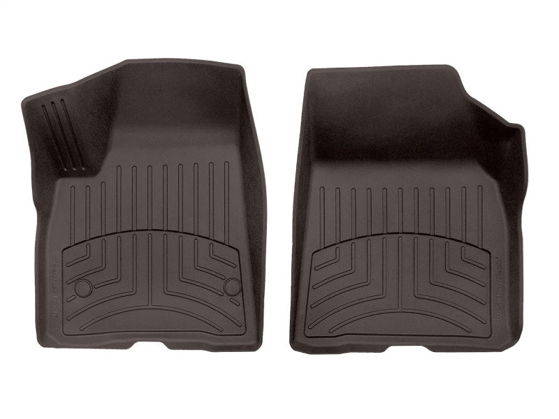WeatherTech Front FloorLiner HP for 2017-2019 GMC Acadia - Cocoa, Part #4710801IM