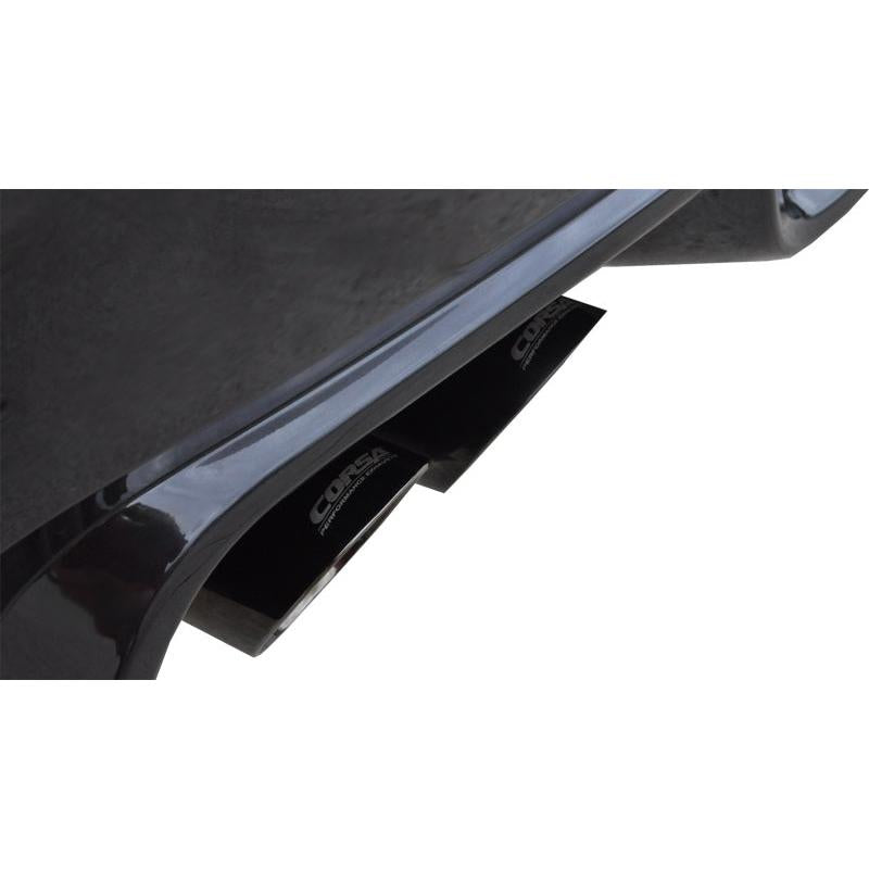 Corsa 2011-2014 Subaru Impreza Sedan STI 2.5L Turbo Manual Black Sport Cat-Back Exhaust-SR1 Performance