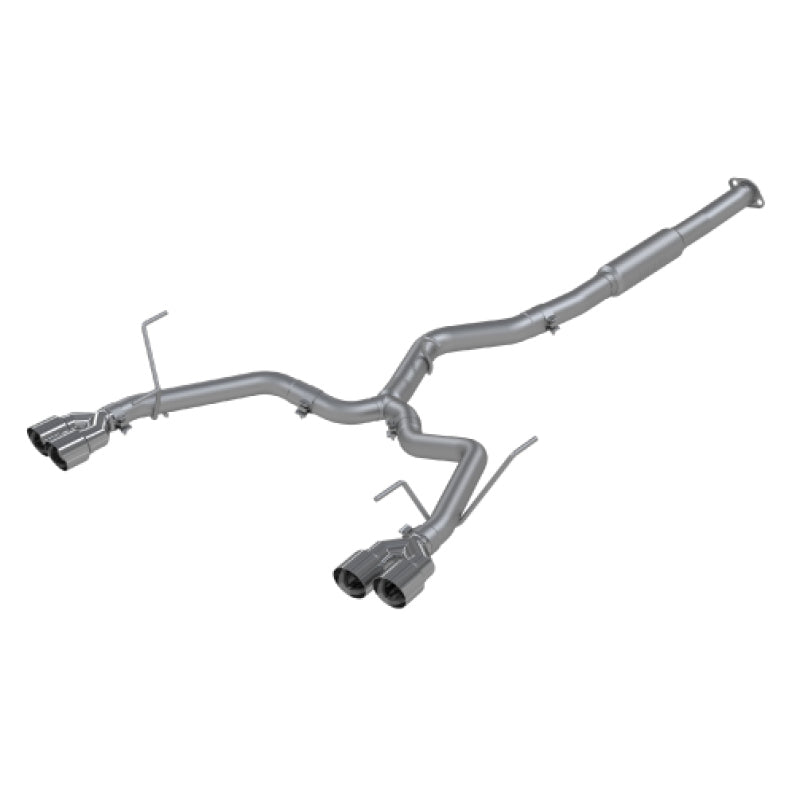 MBRP 15-19 Subaru WRX 2.0L/STI 2.5L 3in Dual Split Rear Exit w/ 3.5in Tips - T304 (Race Version)-SR1 Performance