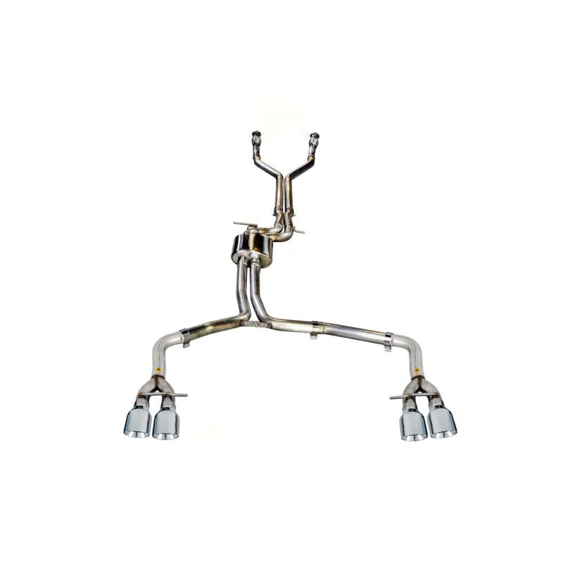 AWE Tuning Audi C7 / C7.5 S7 4.0T Track Edition Exhaust - Chrome Silver Tips-SR1 Performance