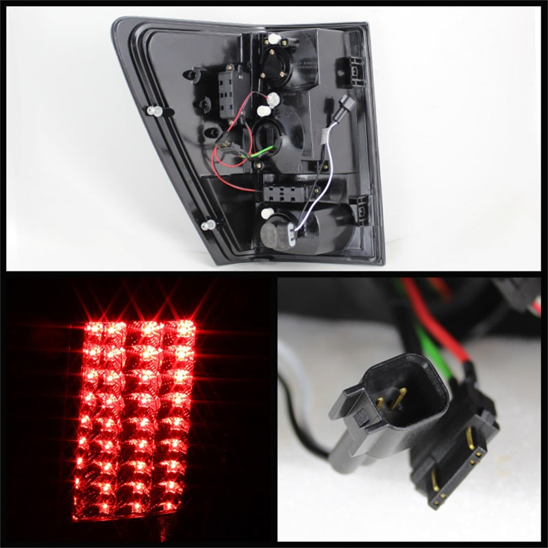 Spyder Jeep Grand Cherokee 07-10 LED Tail Lights Smoke ALT-YD-JGC07-LED-SM-SR1 Performance