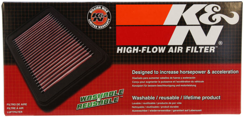 K&N 2019 Mercedes Benz E350 L4-2.0L F/I Replacement Drop In Air Filter-SR1 Performance