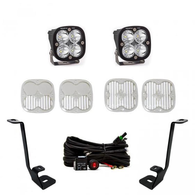 Baja Designs 2021+ Ford F150 A Pillar Kit Squadron Pro Spot-SR1 Performance
