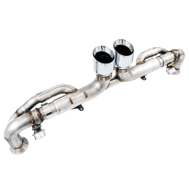 AWE Tuning Porsche 991 GT3 / RS SwitchPath Exhaust - Chrome Silver Tips-SR1 Performance