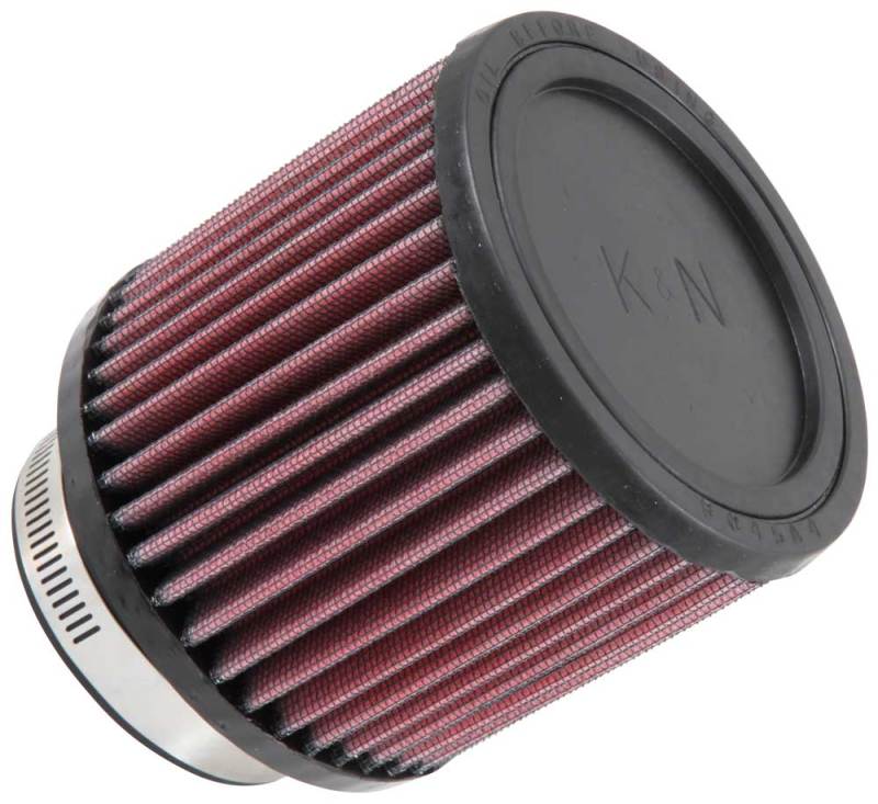K&N Universal Rubber Filter 3 inch 5 Degree FLG 4 1/2 inch OD 4 inch Height-SR1 Performance