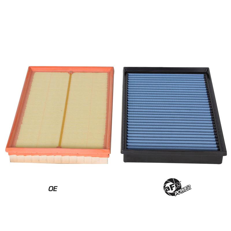 aFe MagnumFLOW OEM Replacement Air Filter PRO 5R 11-15 Mercedes-Benz SLS AMG V8-6.3L (Single Filter)-SR1 Performance