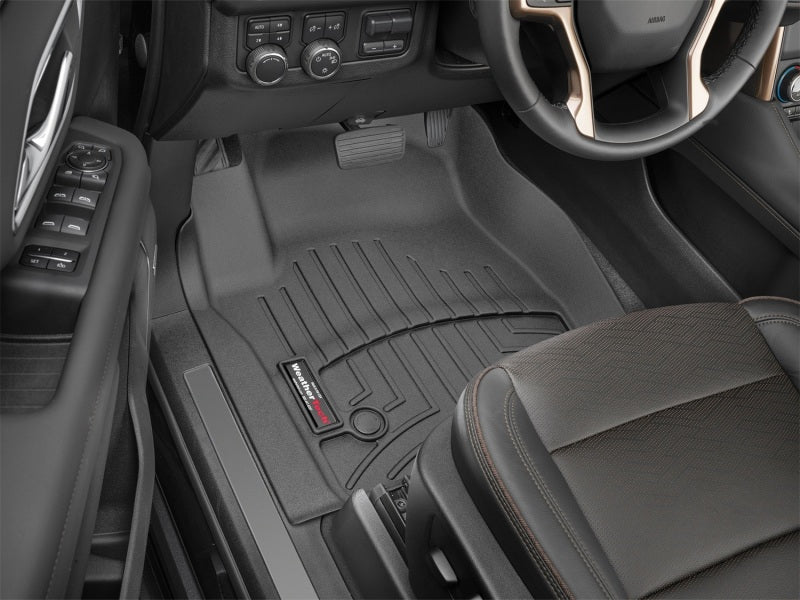 WeatherTech DigitalFit Front FloorLiner for 2021 Chevrolet Suburban and Tahoe – Black