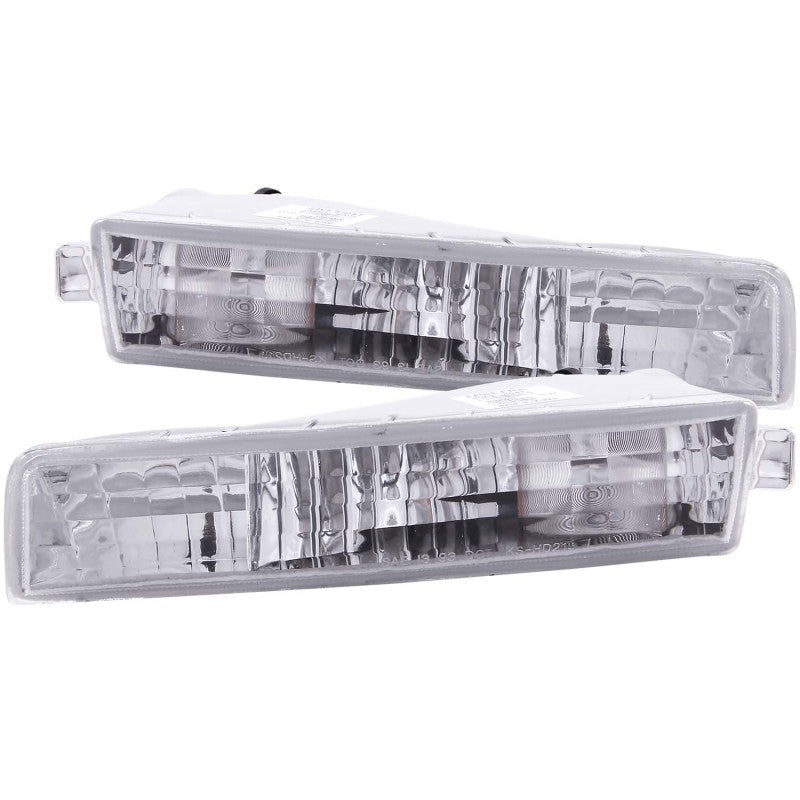 ANZO 1997-2001 Honda Prelude Euro Parking Lights Chrome-SR1 Performance