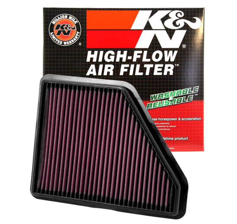 K&N Replacement Air Filter CHEVROLET EQUINOX 2.4L L4 & 3.0L V6; 2010-SR1 Performance