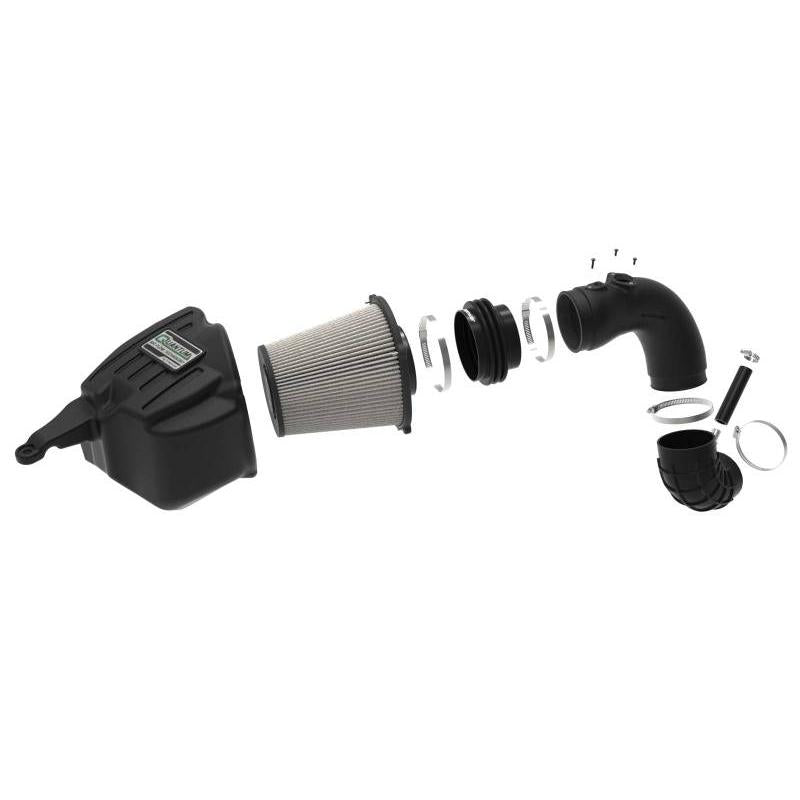 aFe 07-09 Ram 2500/3500 Cummins L6-6.7L (td) Quantum Cold Air Intake System w/ Pro Dry S Filter-SR1 Performance