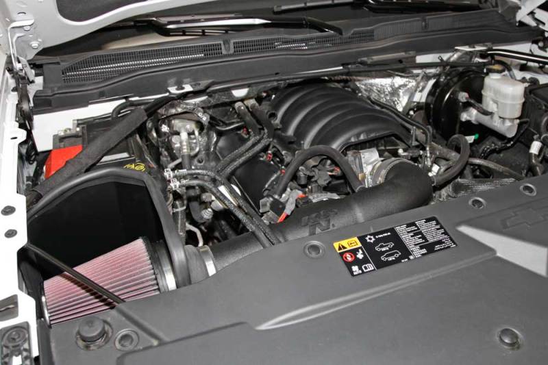 K&N 63 Series Aircharger Performance Intake Kit Chevy/GMC 14-15 Silverado/Sierra 1500 5.3L/6.2L V8-SR1 Performance