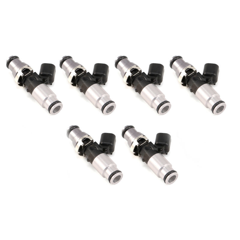 Injector Dynamics 2600-XDS Injectors - 60mm Length - 14mm Top - 14mm Bottom Adapter (Set of 6)-SR1 Performance