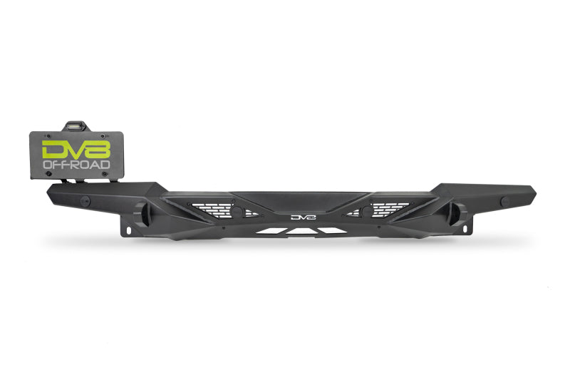 DV8 Offroad Spec Series Rear Bumper for 2018-2023 Jeep Wrangler JL - High Clearance Rock Crawling Bumper with D-Ring Mounts and Trail Lighting
