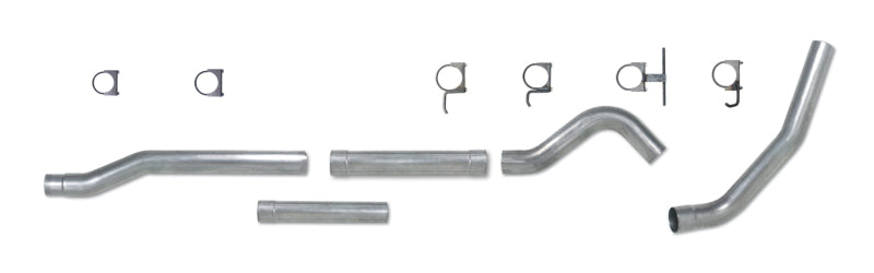 Diamond Eye KIT 4in CB MFLR RPLCMENT PIPE SGL AL: 03-07 FORD 6.0L F250/F350 (Extended Cab Only)-SR1 Performance