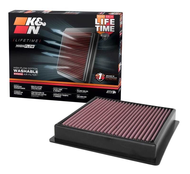K&N 20-21 Ford F250/F350 Super Duty 6.2/6.7/7.3L V8 Replacement Air Filter-SR1 Performance
